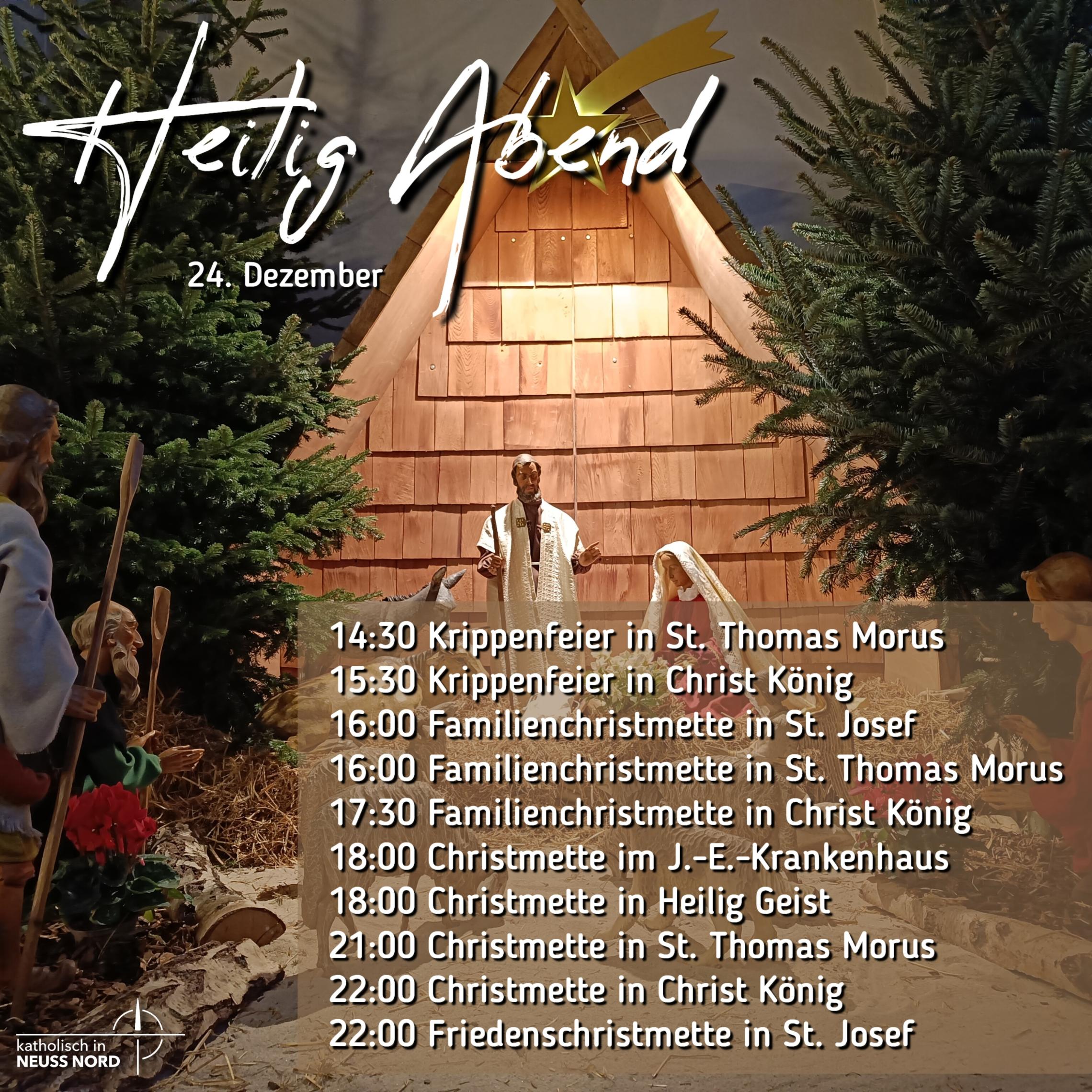 Gottesdienste - Heilig Abend