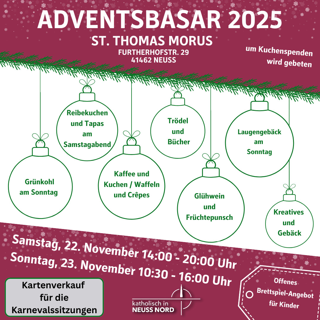 Adventsbasar Thomas Morus