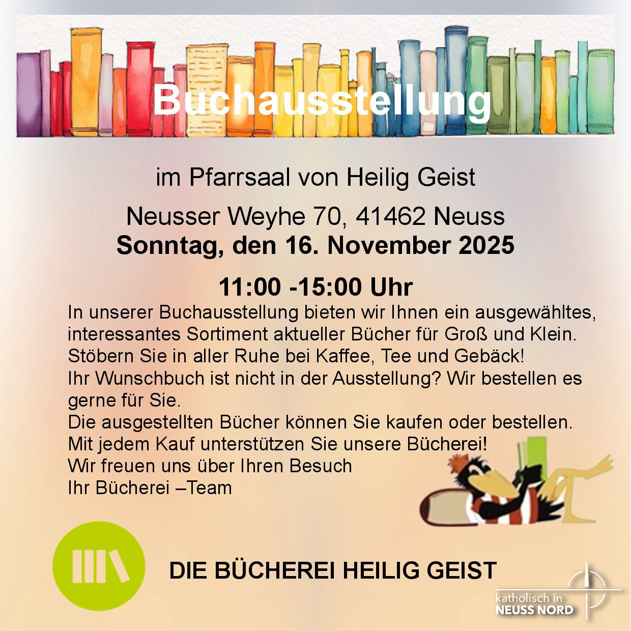 Buchausstellung Heilig Geist