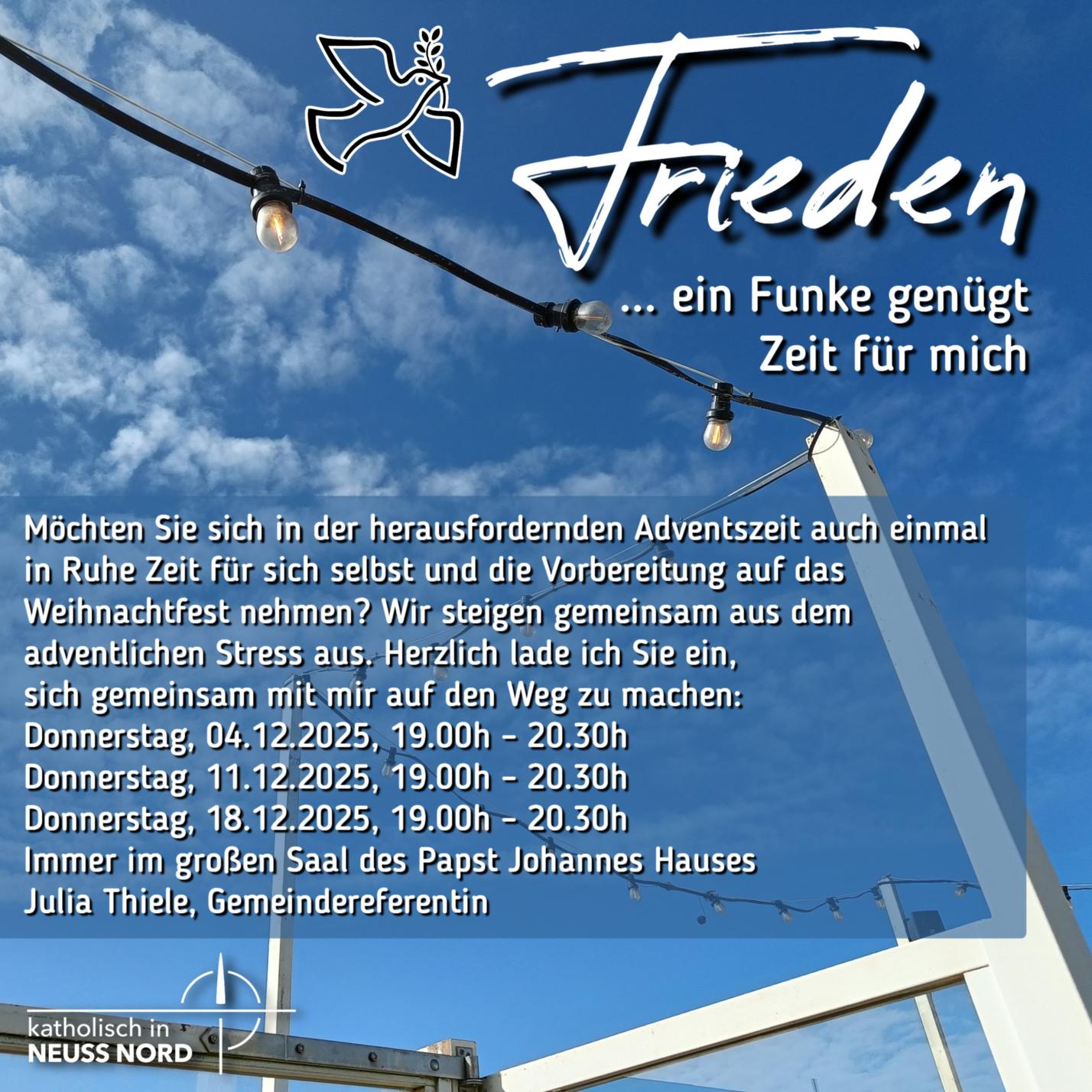 Exerzitien im Alltag Advent 2025 Thiele