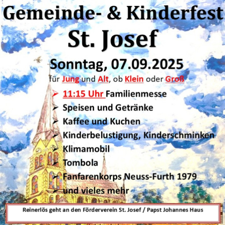 Gemeindefest Josef 2025