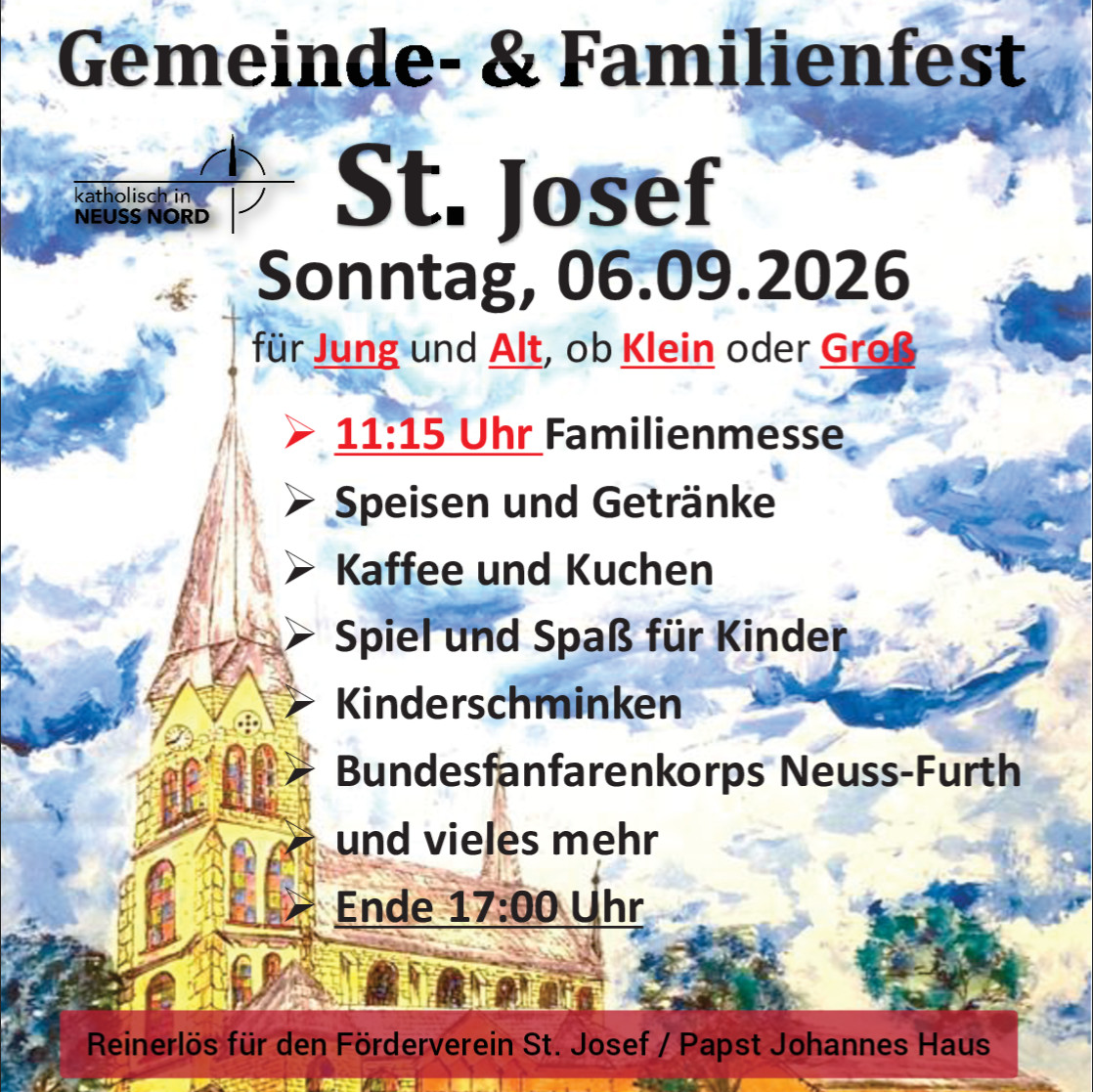 Gemeindefest St Josef 6-9-2026