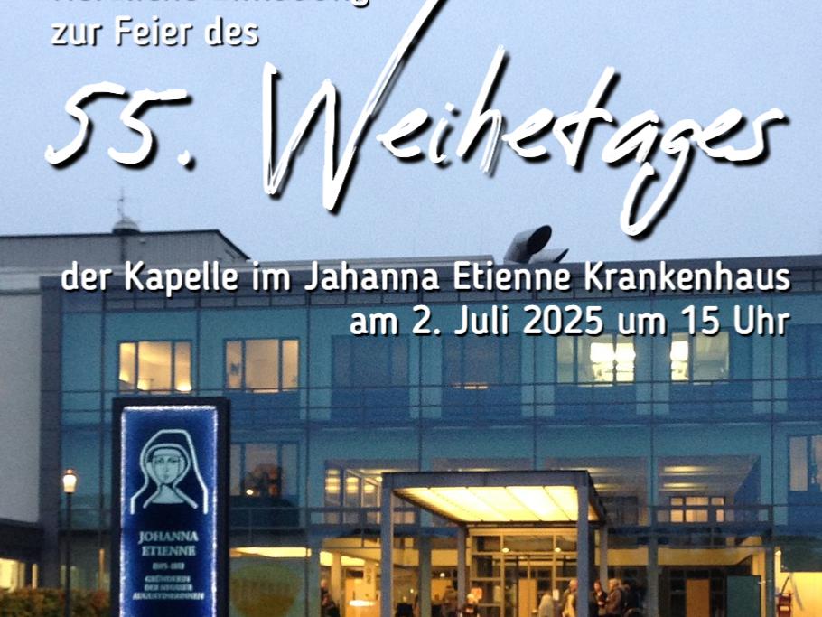 Jubiläum Krankenhauskapelle