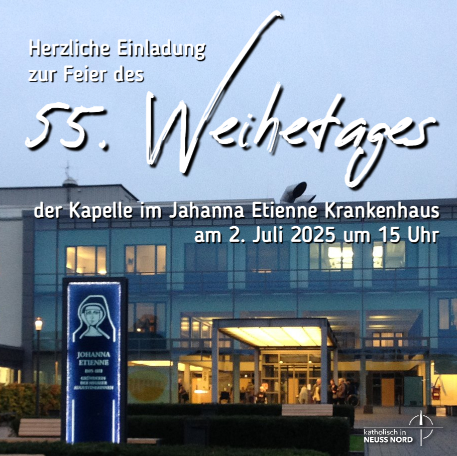 Jubiläum Krankenhauskapelle