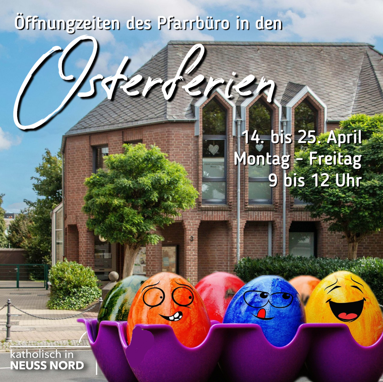 Öffnungszeiten Osterferien